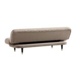 Mink Velvet Dual-Purpose 2-Seater Sofa Bed for Contemporary Indian Living Spaces - Image 12
