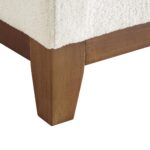 LuxeBoucle 3-Seater Sofa in Elegant Beige Fabric - Image 6