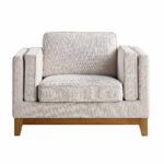 Fabric 1-Seater Sofa – Compact & Comfortable Single Seater for Home - Image 8