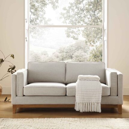 Comfortable 2-Seater Fabric Sofa – Modern Design & Durable Build for Everyday Use