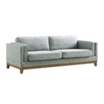 3-Seater Sofa in Soft Sage Fabric - Image 6