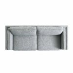 3-Seater Sofa in Soft Sage Fabric - Image 5
