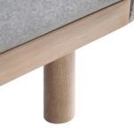 3-Seater Sofa in Grey Marl Fabric - Image 8