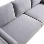3-Seater Sofa in Grey Marl Fabric - Image 7