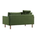 2-Seater Green Velvet Sofa – Luxurious, Stylish & Perfect for Modern Homes - Image 3