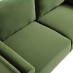 2-Seater Green Velvet Sofa – Luxurious, Stylish & Perfect for Modern Homes - Image 9