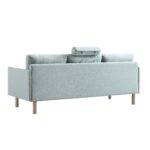 SagePure 3-Seater Sofa in Soft Sage Green Fabric - Image 5