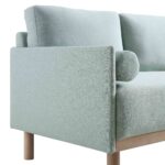 SagePure 3-Seater Sofa in Soft Sage Green Fabric - Image 11