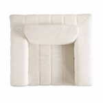 1-Seater Wooden Base Sofa – Premium Designer Single Seater for Living Room - Image 4