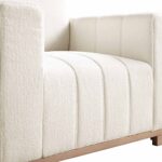 1-Seater Wooden Base Sofa – Premium Designer Single Seater for Living Room - Image 8