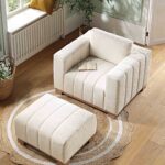 1-Seater Wooden Base Sofa – Premium Designer Single Seater for Living Room - Image 5