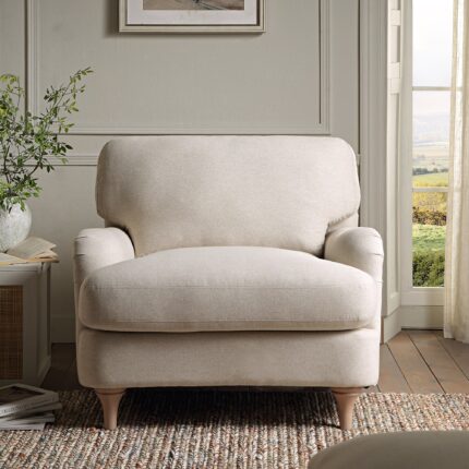 Fabric 1-Seater Sofa – Comfortable Single Seater