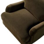 Velvet 1-Seater Sofa – Luxury Single Seater for Living Room - Image 11