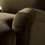 Velvet 1-Seater Sofa – Luxury Single Seater for Living Room - Image 12