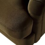 Velvet 1-Seater Sofa – Luxury Single Seater for Living Room - Image 9