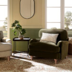 Velvet 1-Seater Sofa – Luxury Single Seater for Living Room - Image 2