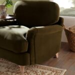 Velvet 1-Seater Sofa – Luxury Single Seater for Living Room - Image 7