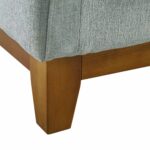 Corner Sofa in Soft Sage Woven Fabric - Image 6