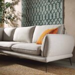 OatLuxe Grande Corner Sofa in Soft Oatmeal Fabric - Image 3
