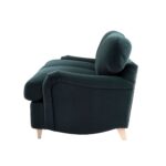 Velvet 3-Seater Convertible Sofa Bed for Spacious Modern Indian Homes - Image 13