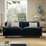 Velvet 3-Seater Convertible Sofa Bed for Spacious Modern Indian Homes - Image 10