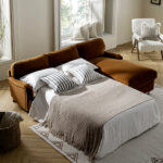 Chaise Right-Hand Sofa Bed for Modern Indian Family Homes