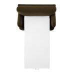 Grey Velvet 3-Seater Chesterfield Sofa Bed for Elegant Indian Living Rooms - Image 12