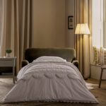 Grey Velvet 3-Seater Chesterfield Sofa Bed for Elegant Indian Living Rooms - Image 8