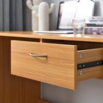 Colour Computer Desk with Drawer – Modern Home Office Study Table - Image 7