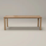 Solid Wood Dining Table for Indian Homes – Premium Natural Finish - Image 5