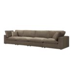 VelvetForm 4-Piece Modular Sofa Set - Image 2