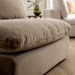 Velvet Modular Armless Sofa Seat – Luxury Add-On Seating for Modern Living Rooms - Image 3