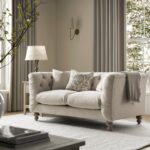 Classic Chesterfield 2-Seater Sofa – Timeless Elegance with Premium Comfort
