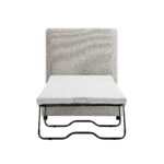 Velvet Large 3-Seater Convertible Sofa Bed for Spacious Modern Indian Homes - Image 9