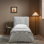 Velvet Large 3-Seater Convertible Sofa Bed for Spacious Modern Indian Homes - Image 2