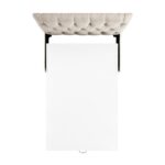 Green Velvet 3-Seater Chesterfield Sofa Bed for Classic Indian Living Rooms - Image 9