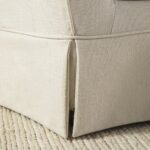 Armchair in Oatmeal Blend for Living Room and Bedroom Seating - Image 6