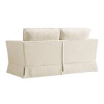2-Seater Sofa in Oatmeal Linen Blend – Compact, Stylish & Comfortable - Image 8