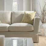 2-Seater Sofa in Oatmeal Linen Blend – Compact, Stylish & Comfortable - Image 10