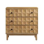 Chest of 3 Drawers – Natural - Image 6