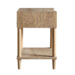 Natural 1-Drawer Bedside Table - Image 12