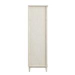 Whitewashed Carved Double Wardrobe - Image 7
