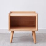 Handcrafted Solid Wood Bedside Table for Modern Indian Bedrooms - Image 8