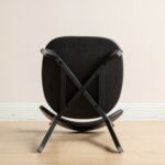 Modern Farmhouse Solid Oak Dining Chair in Premium Black Finish - Image 8