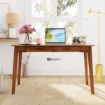 Solid Wood Study Table / Office Desk with Drawers – Modern Home & Office Work Desk