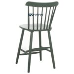 Contemporary Fabric-Cushioned Bar Stools Set - Image 7