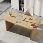 Premium Solid Wood Executive Study Table - Image 3