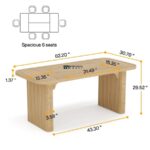 Premium Solid Wood Executive Study Table - Image 4