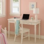 Study Table with Drawer – Classic White
