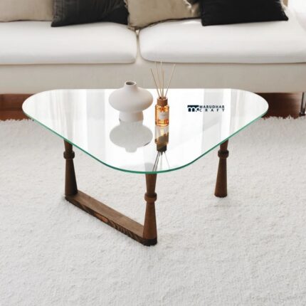 Solid Wood Coffee Table for Living Room with Timeless Design